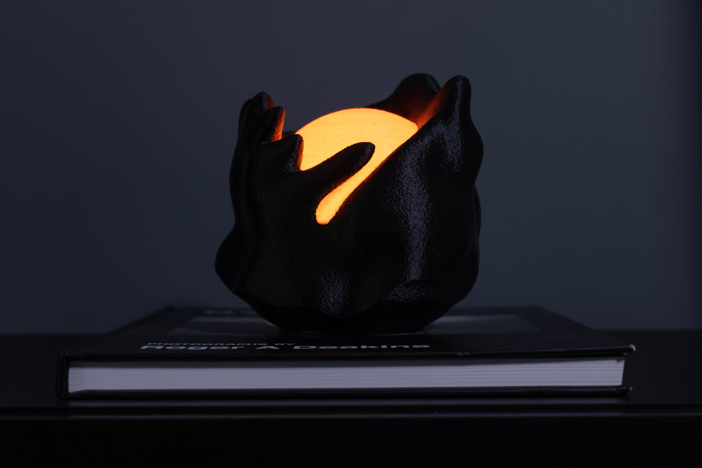 Magma Sculpted Mini Lamp
