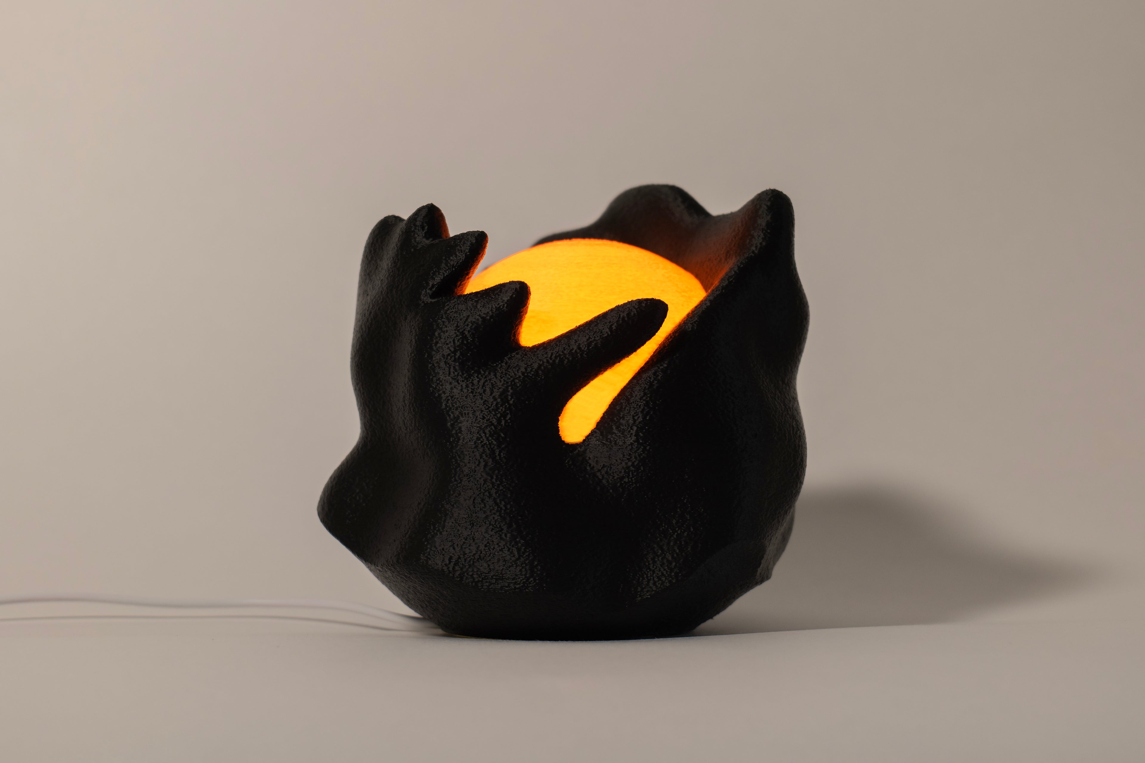 Magma Sculpted Mini Lamp
