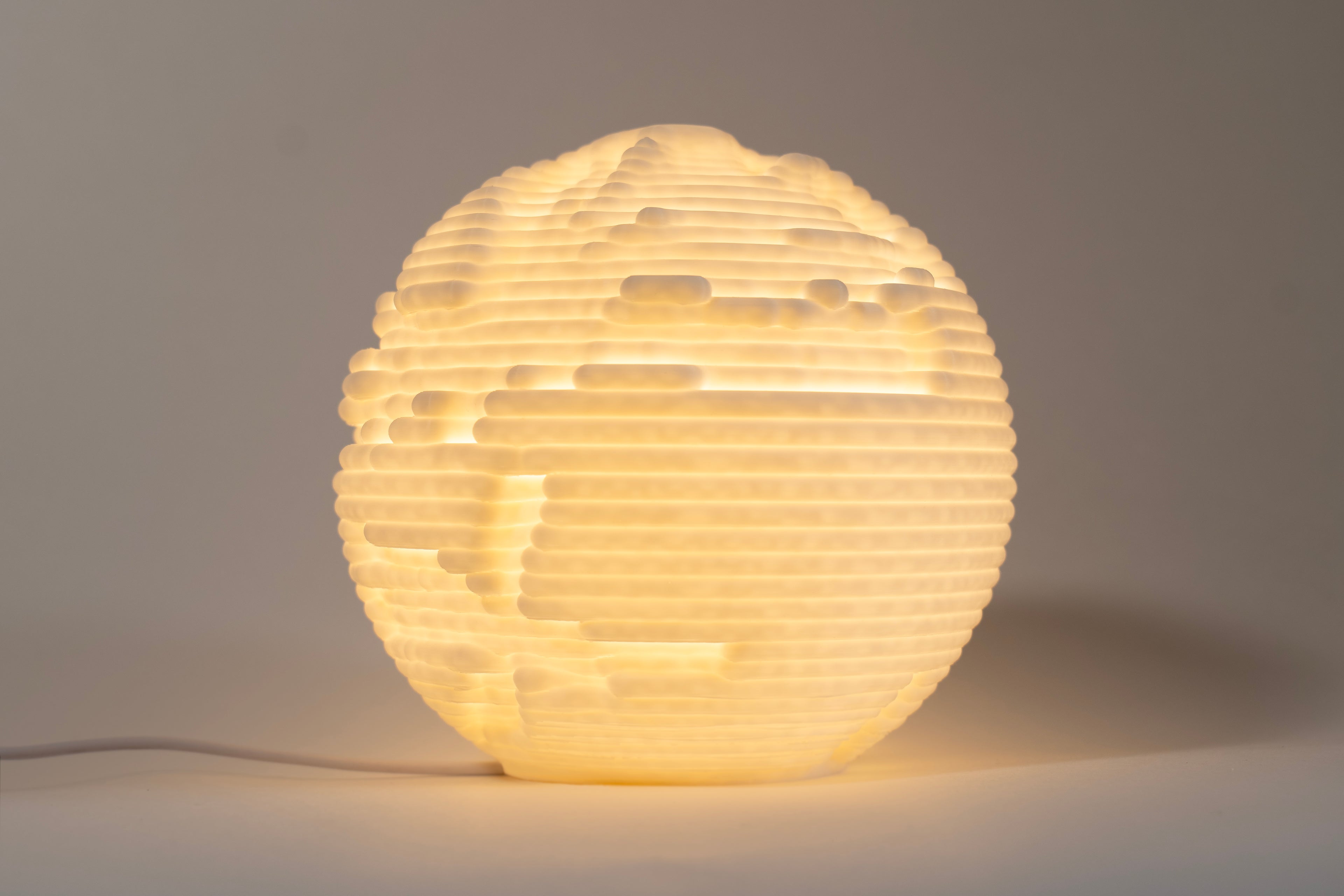 Erosion Sculpted Mini Lamp