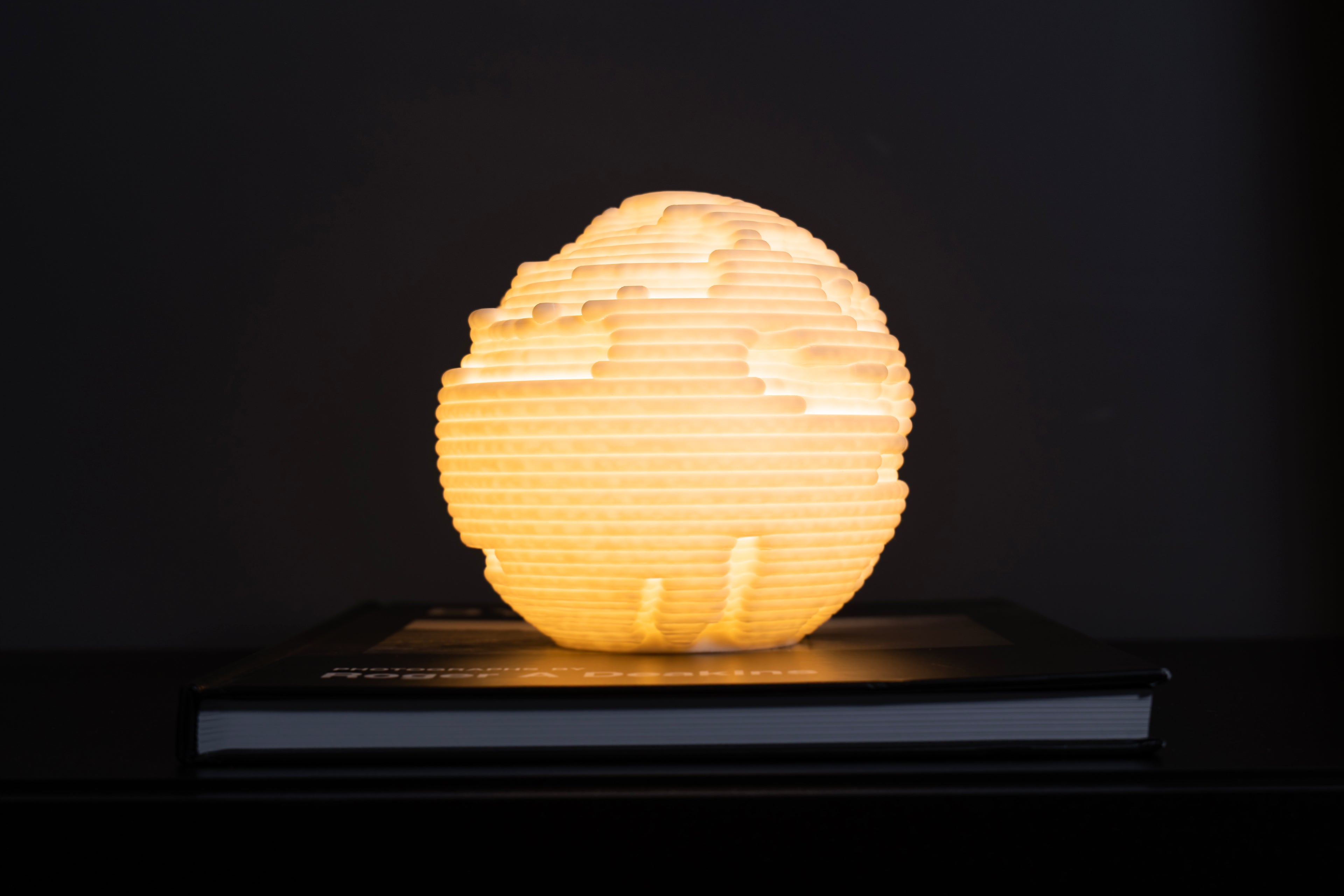 Erosion Sculpted Mini Lamp