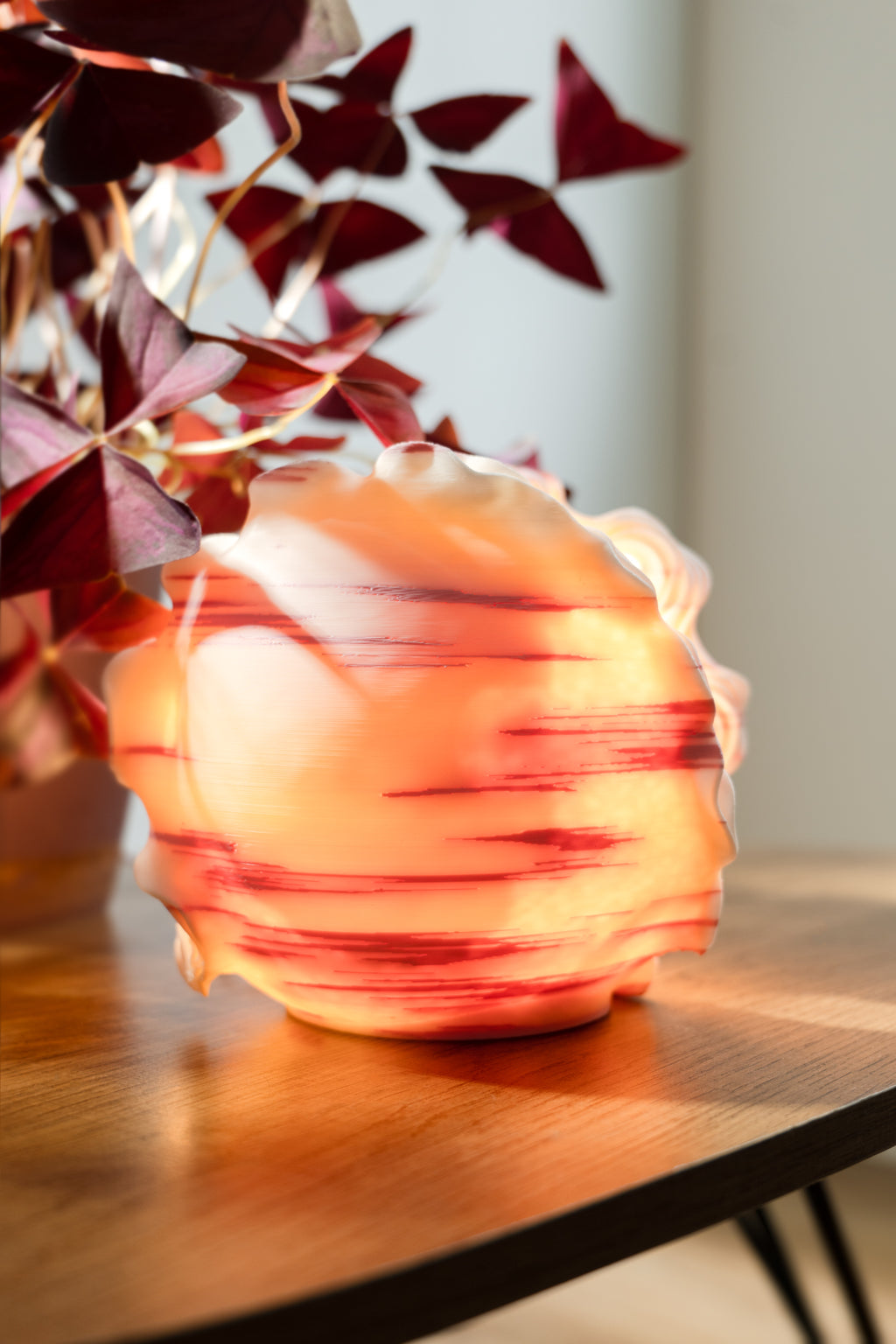 Ocean Petals Sculpted Mini Lamp